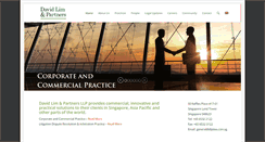 Desktop Screenshot of davidlimpartners.com