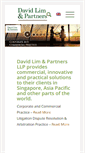 Mobile Screenshot of davidlimpartners.com