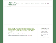Tablet Screenshot of davidlimpartners.com